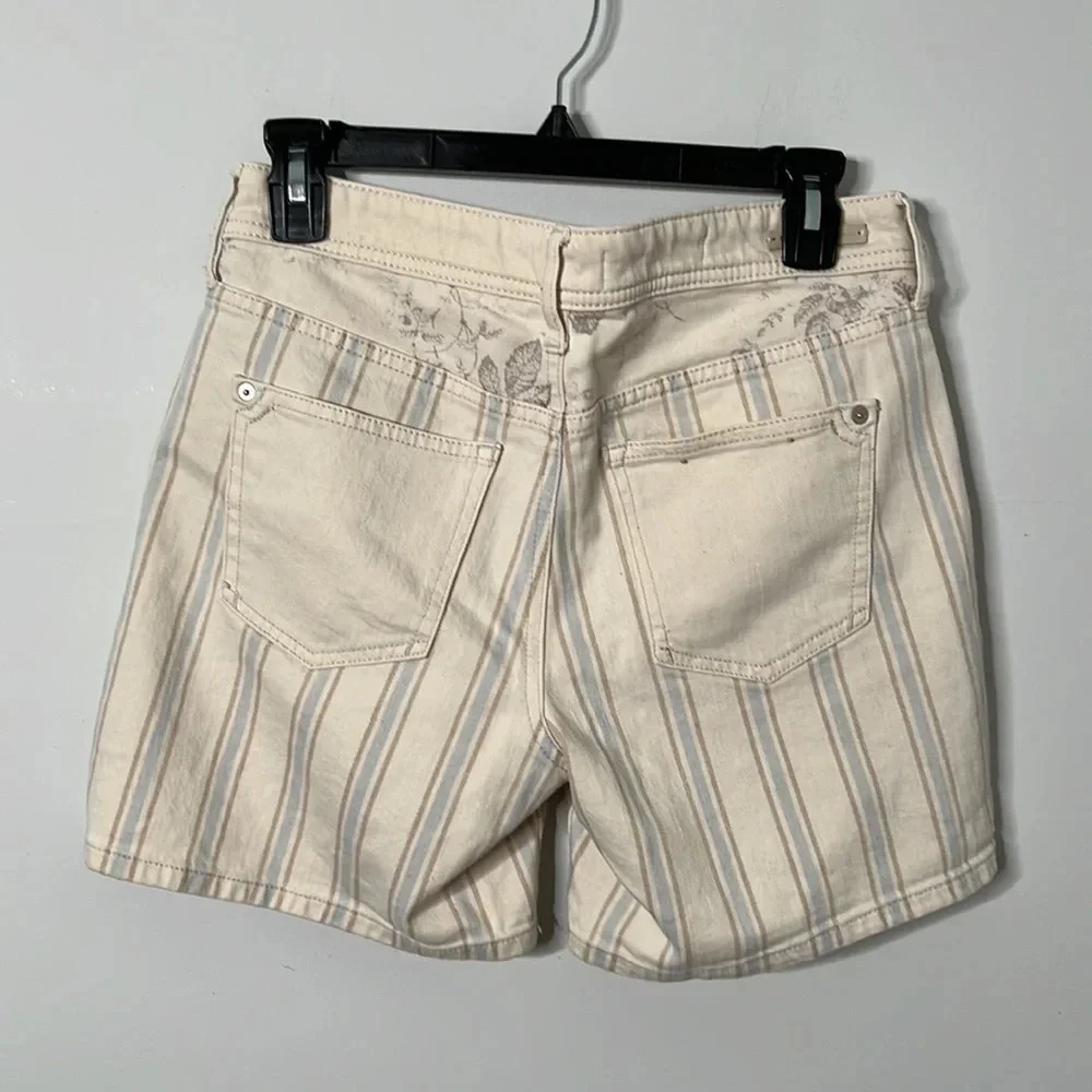 Anthropologie Pilcro and the Letterpress Slim Boyfriend Striped Floral S… - Picture 4 of 6